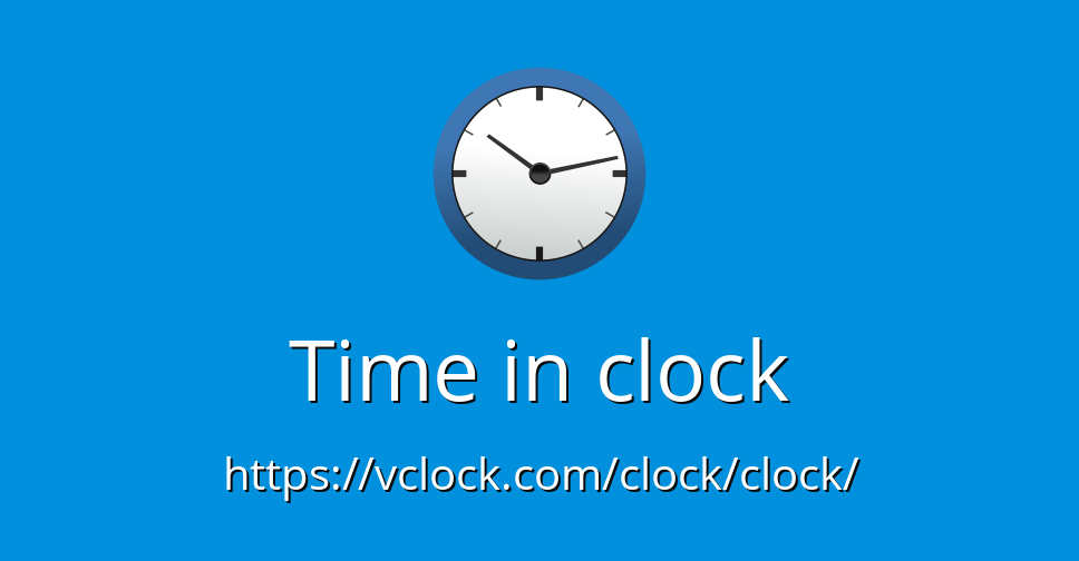 Time in clock vClock