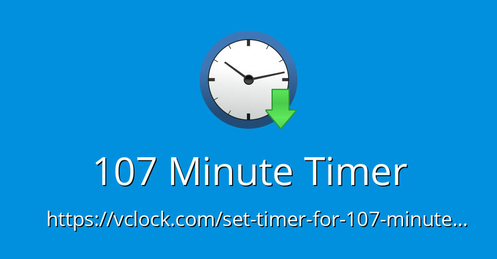 107 minute timer online timer countdown