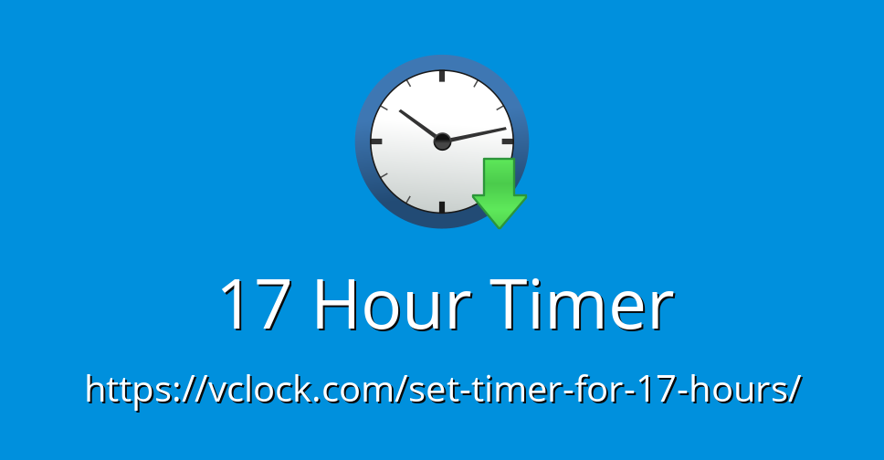 17 Timer - Online Timer -