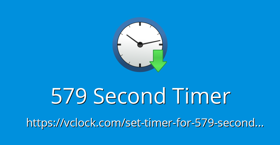 set a timer for 1 second