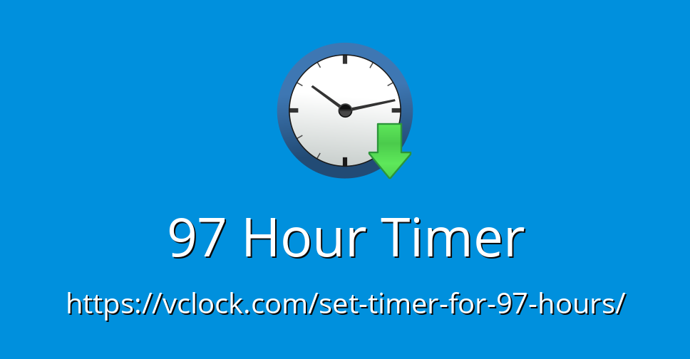 1 hour timer online