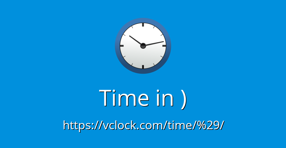 time-in-vclock