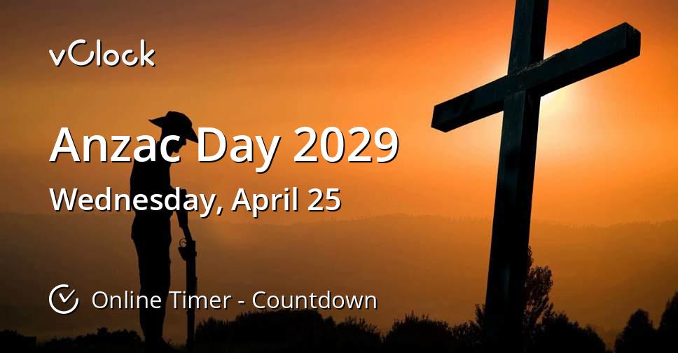 Anzac Day 2029