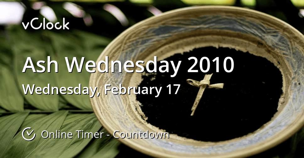 Ash Wednesday 2010