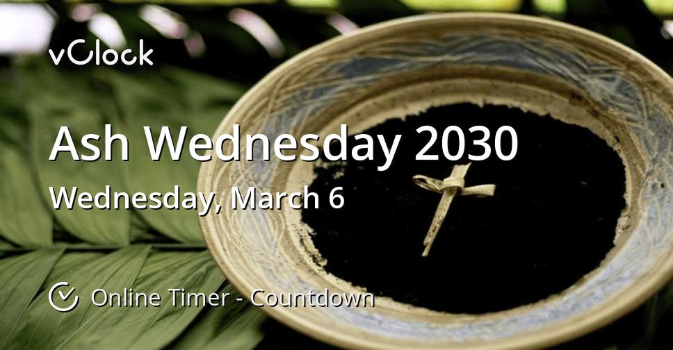 Ash Wednesday 2030