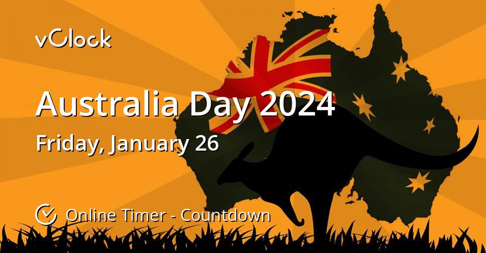 When Is Australia Day 2024 Countdown Timer Online VClock   Image 