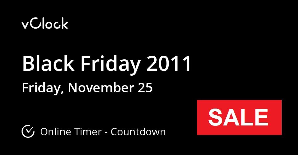 Black Friday 2011