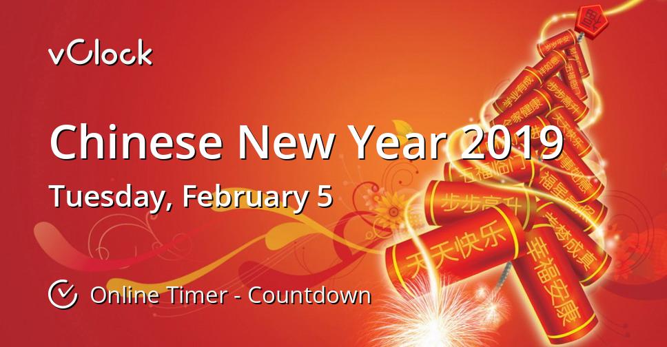 When Is Chinese New Year 2019 Online Timer