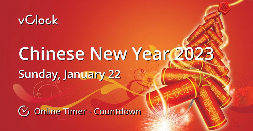 When is Chinese New Year 2023 - Countdown Timer Online - vClock