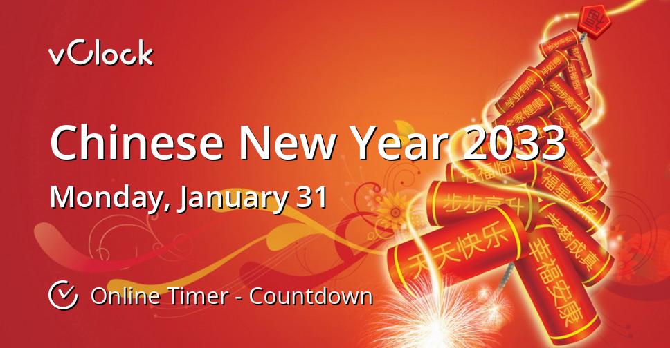 Chinese New Year 2033