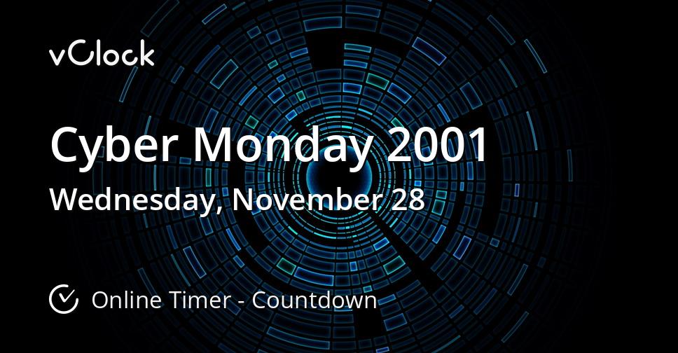 Cyber Monday 2001