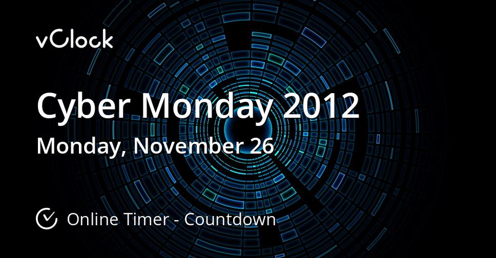 Cyber Monday 2012