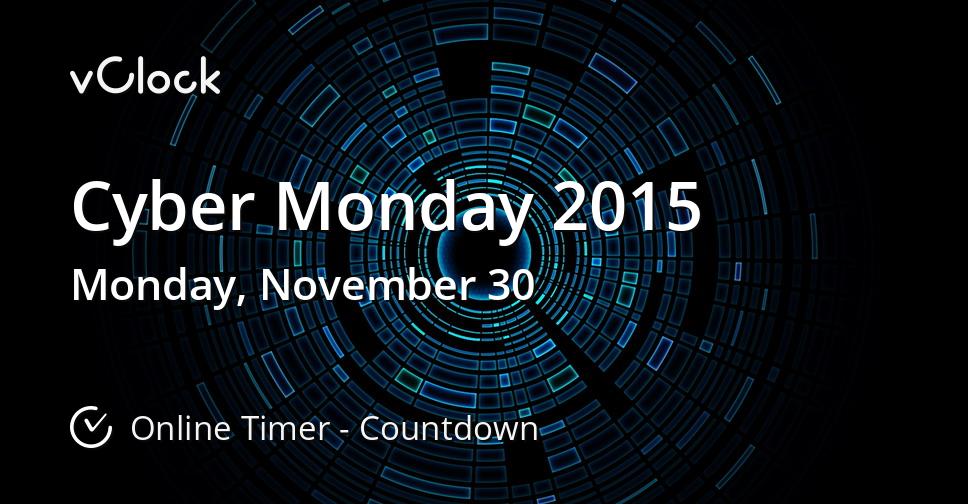 Cyber Monday 2015