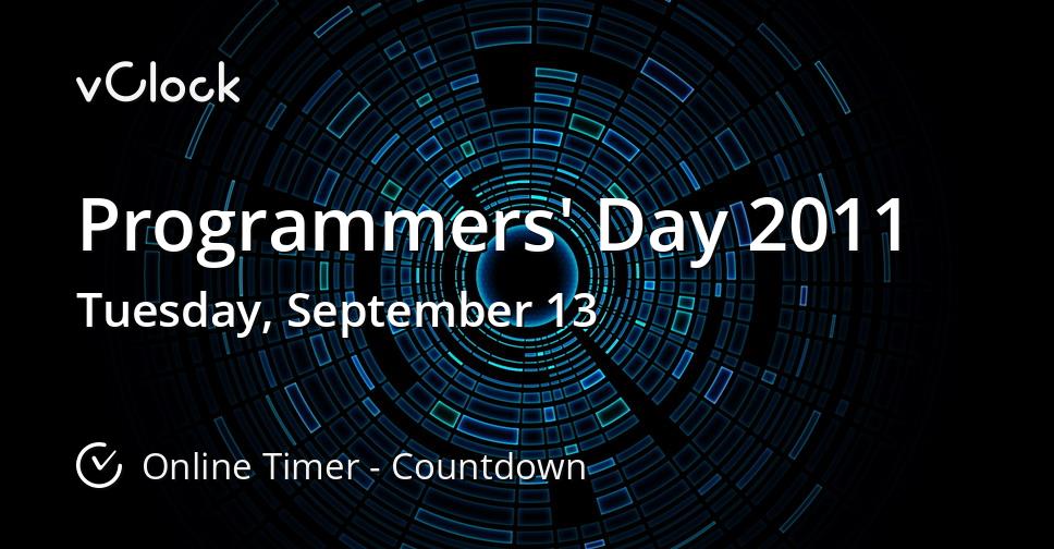 Programmers' Day 2011