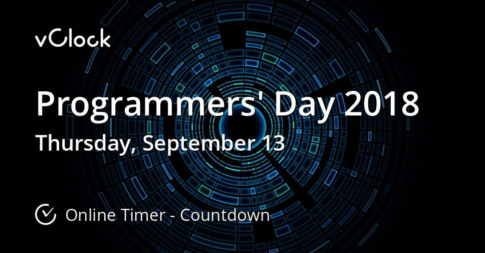 Programmers' Day 2018