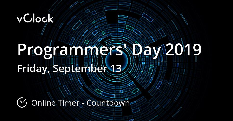 Programmers' Day 2019