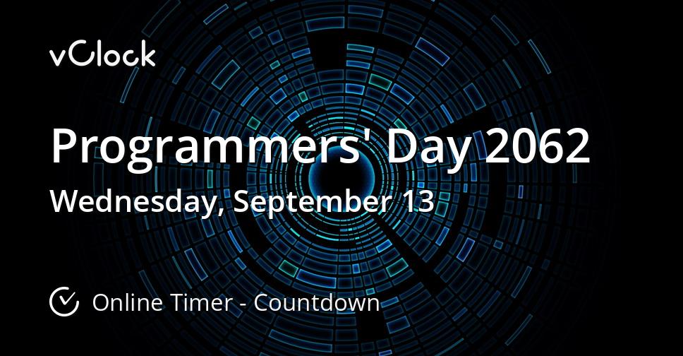 Programmers' Day 2062