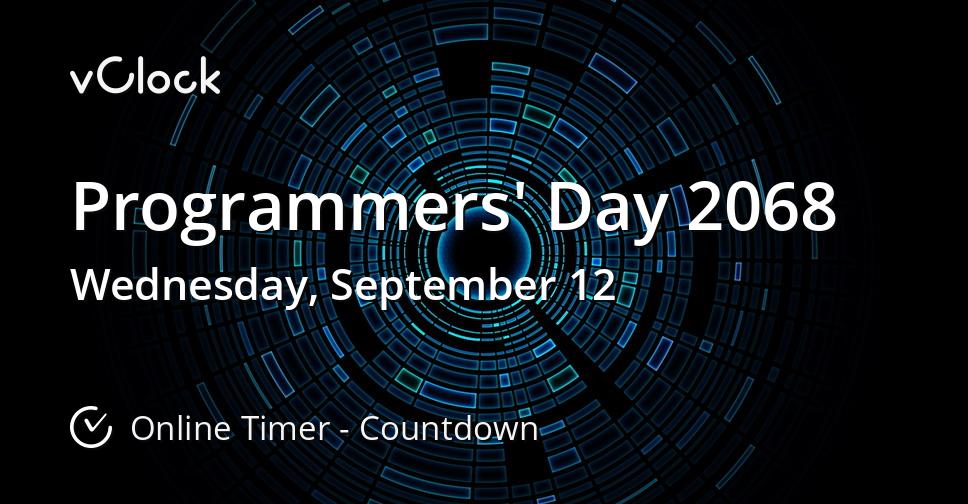 Programmers' Day 2068
