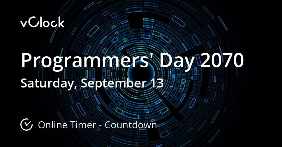 Programmers' Day 2070