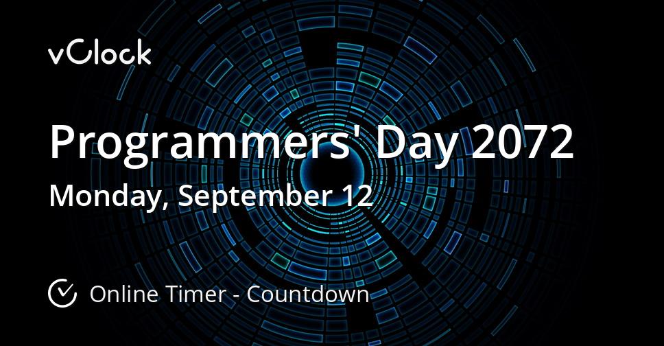 Programmers' Day 2072