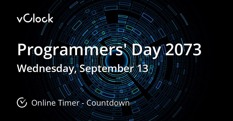 Programmers' Day 2073