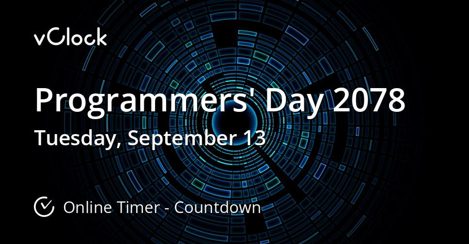 Programmers' Day 2078