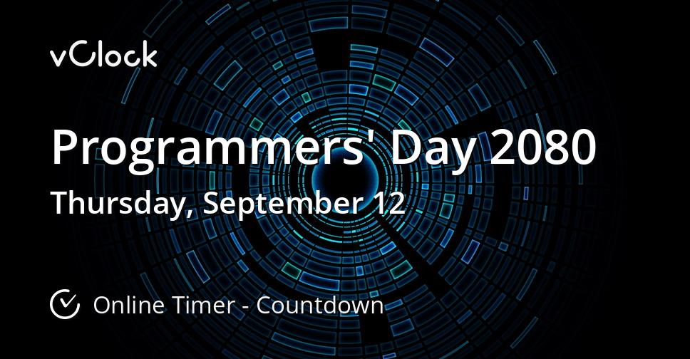 Programmers' Day 2080