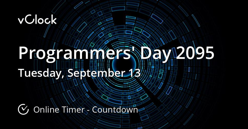 Programmers' Day 2095