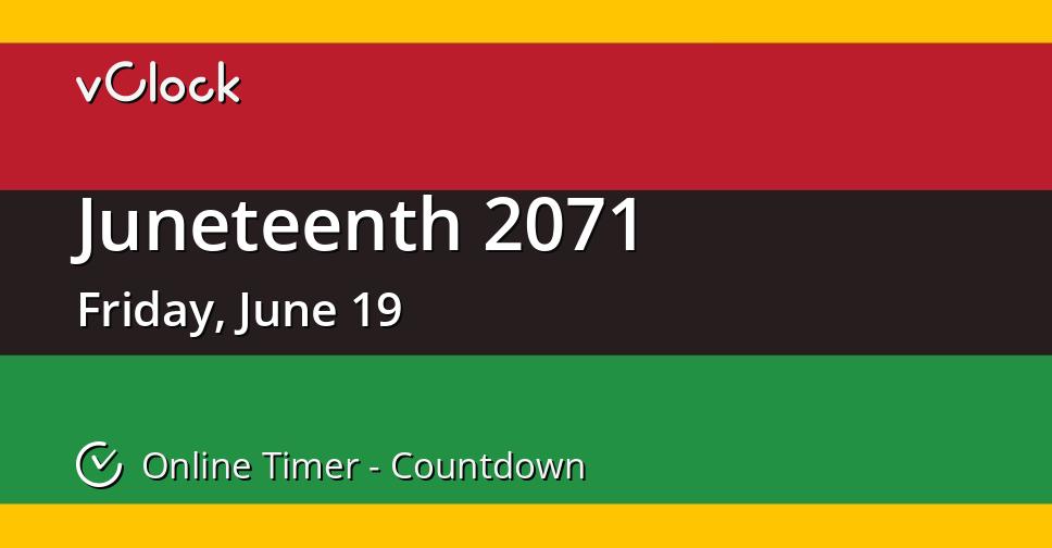 Juneteenth 2071