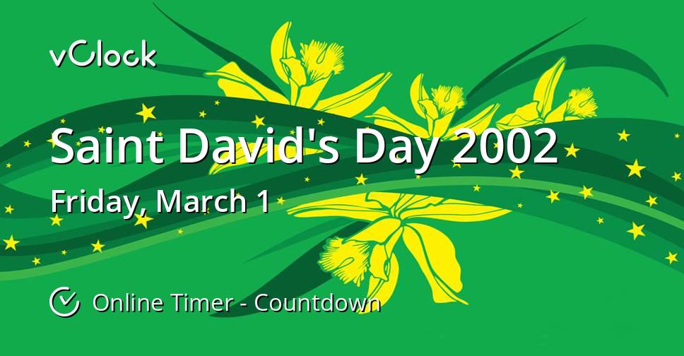 Saint David's Day 2002