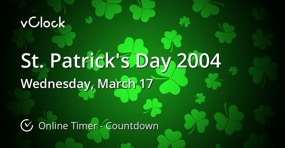 St. Patrick's Day 2004