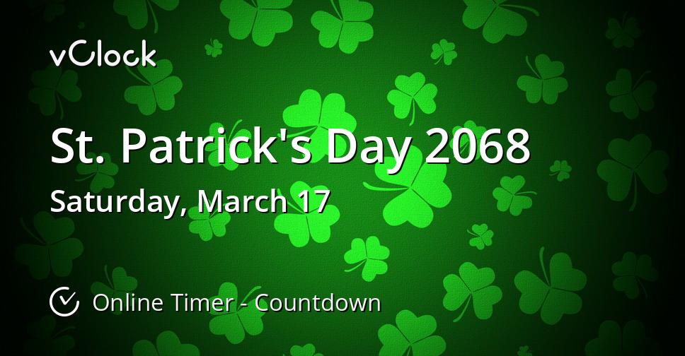 St. Patrick's Day 2068