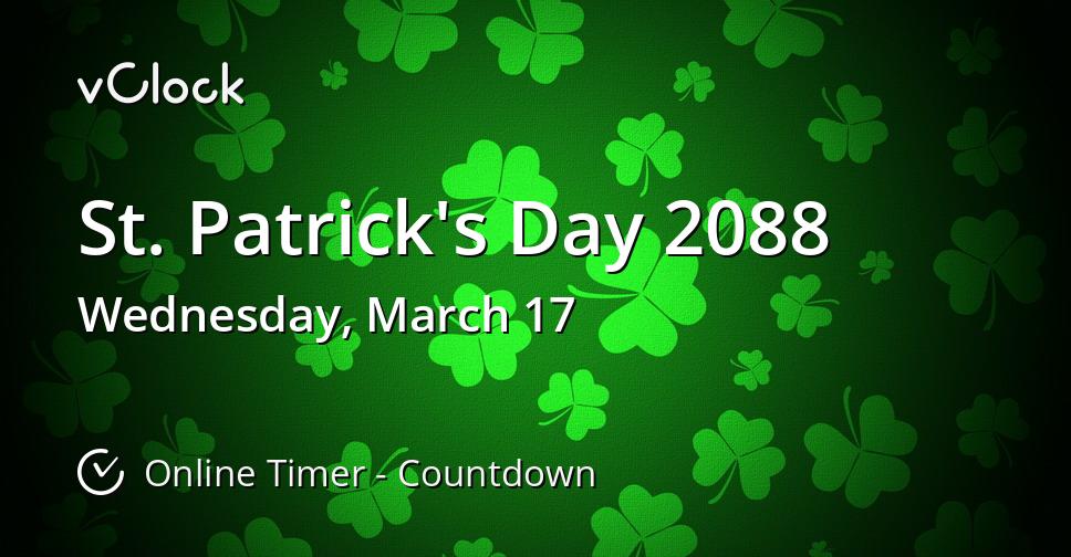 St. Patrick's Day 2088