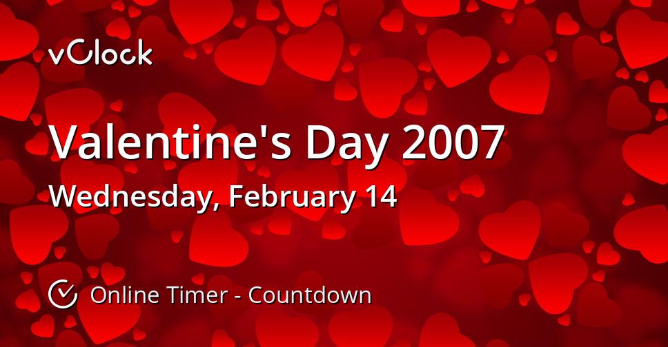 Valentine's Day 2007